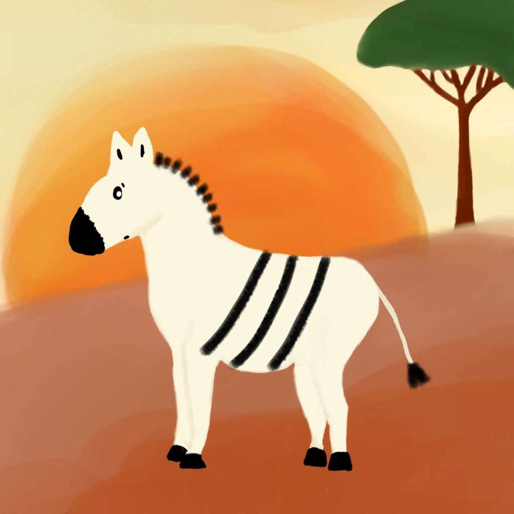 Susan a Very Special Zebra
